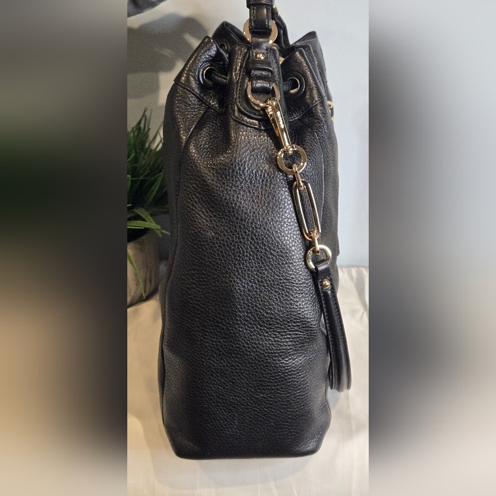 Coach Madison Pinnacle Leather Large Drawstring Shoulder Bag - Picture 4 of 15